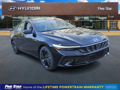 Black 2026 Hyundai Elantra SEL Sport for sale in Macon, GA