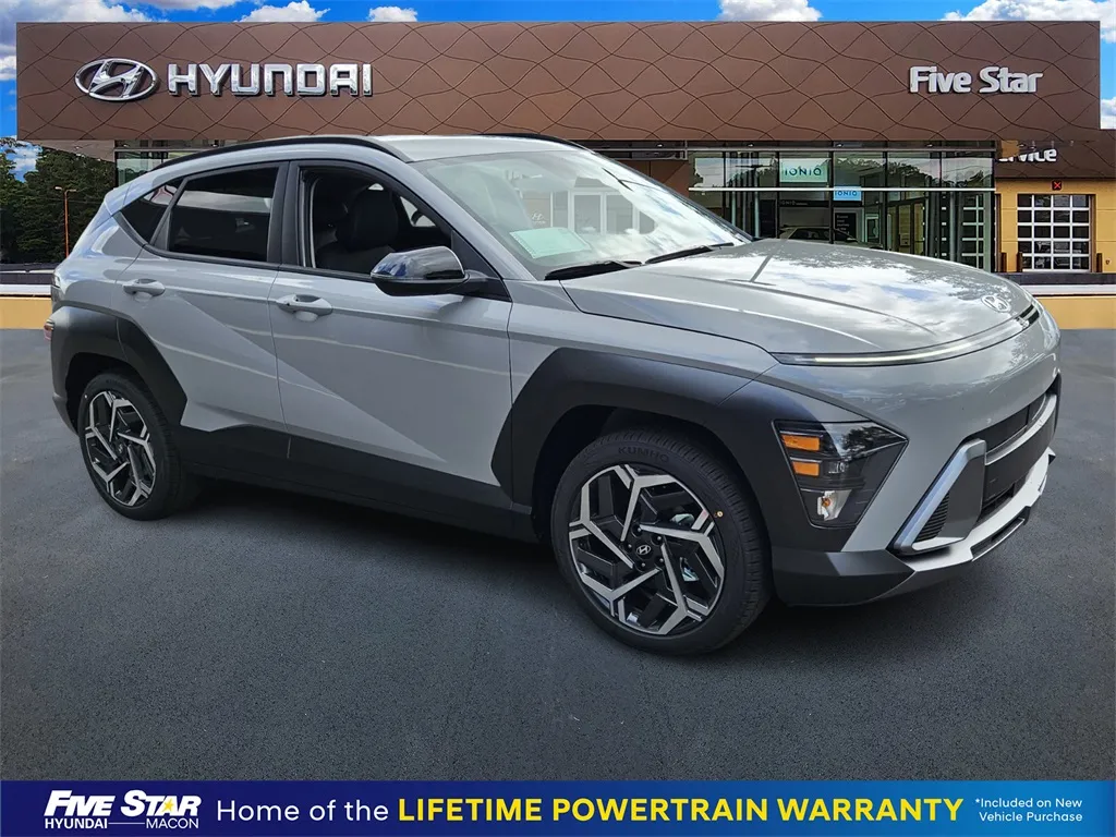 Gray 2026 Hyundai Kona SEL Premium for sale in Macon, GA