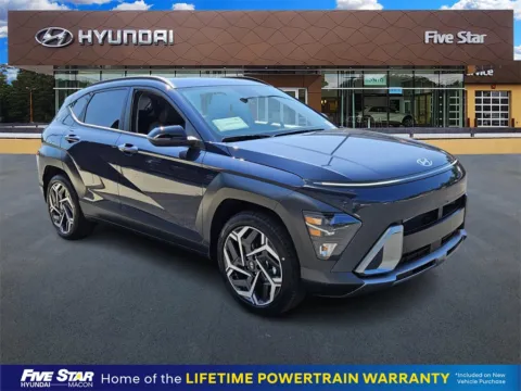 Blue 2026 Hyundai Kona SEL Premium for sale in Macon, GA