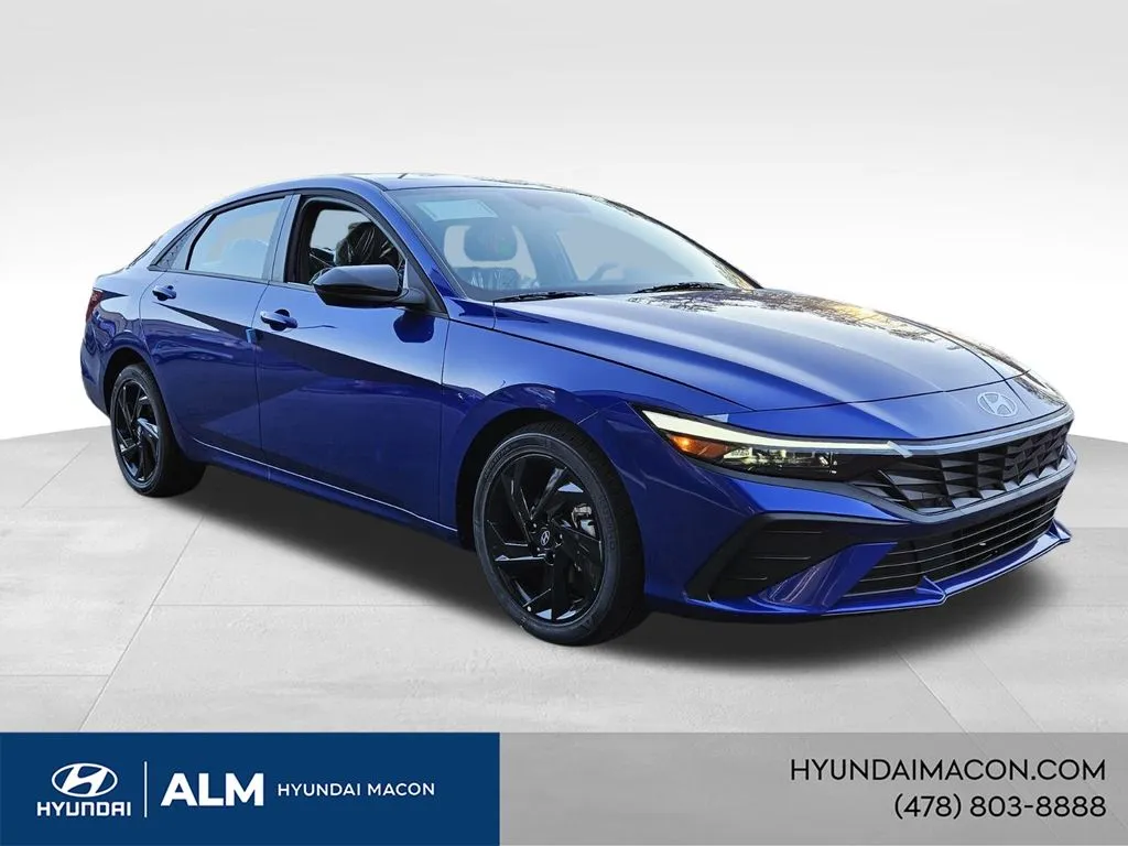 Blue 2026 Hyundai Elantra SEL Sport for sale in Macon, GA
