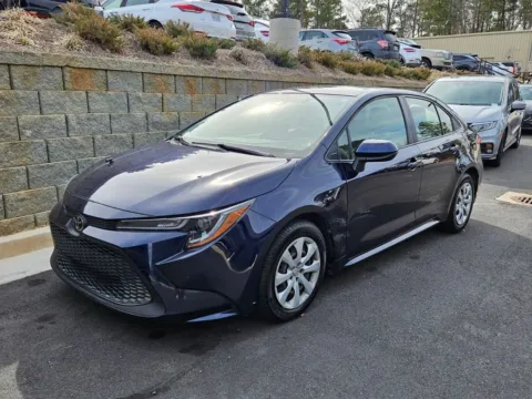 Blue 2020 Toyota Corolla LE for sale in Macon, GA