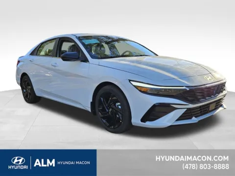 White 2026 Hyundai Elantra SEL Sport for sale in Macon, GA