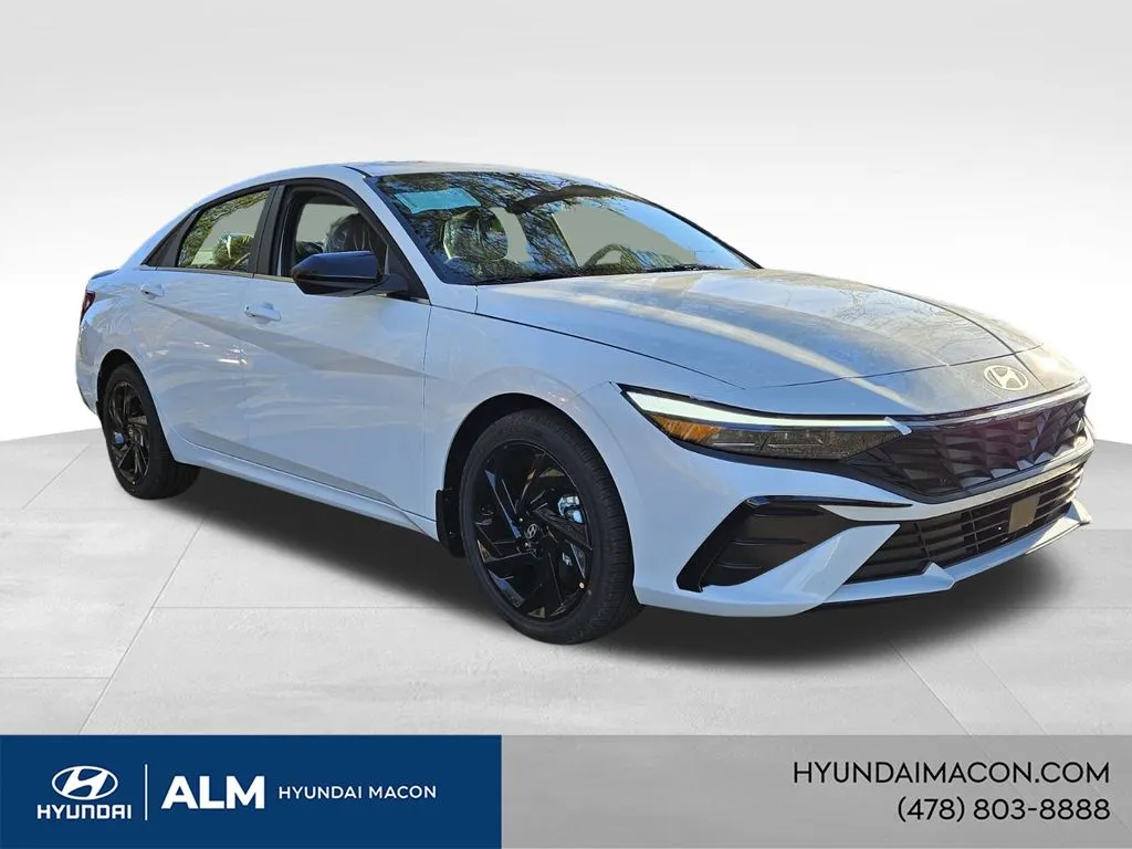 White 2026 Hyundai Elantra SEL Sport for sale in Macon, GA