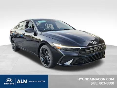 Black 2026 Hyundai Elantra SEL Sport for sale in Macon, GA