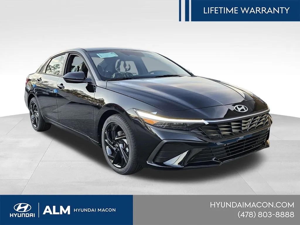 Black 2026 Hyundai Elantra SEL Sport for sale in Macon, GA