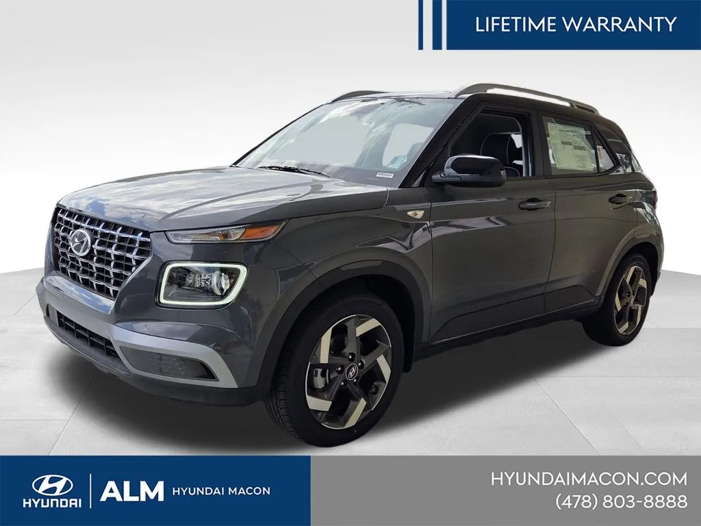 Black 2025 Hyundai Venue Limited for sale in Macon, GA