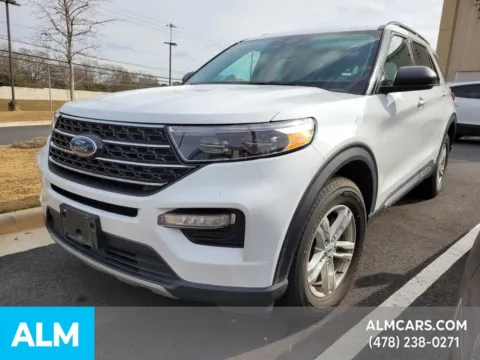 White 2023 Ford Explorer XLT for sale in Macon, GA