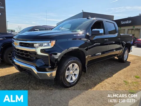Black 2025 Chevrolet Silverado 1500 LT for sale in Macon, GA
