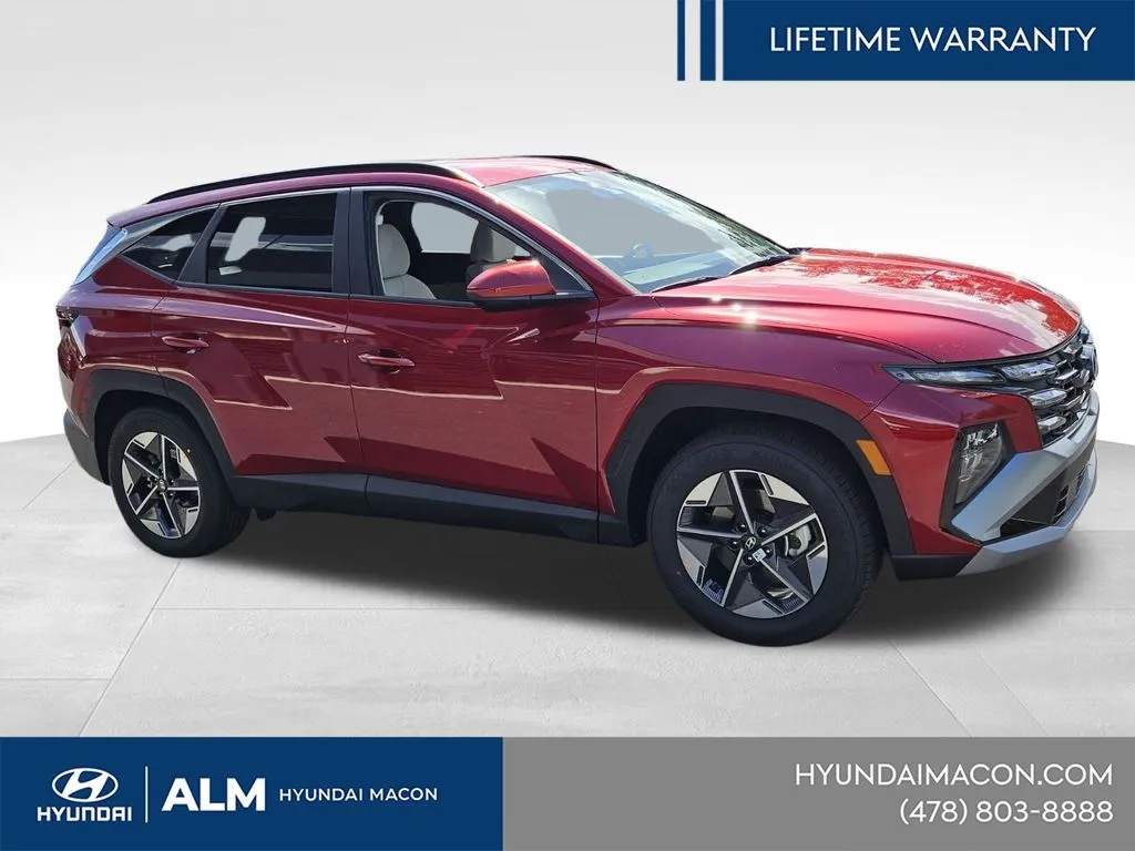 Red 2026 Hyundai Tucson SEL for sale in Macon, GA