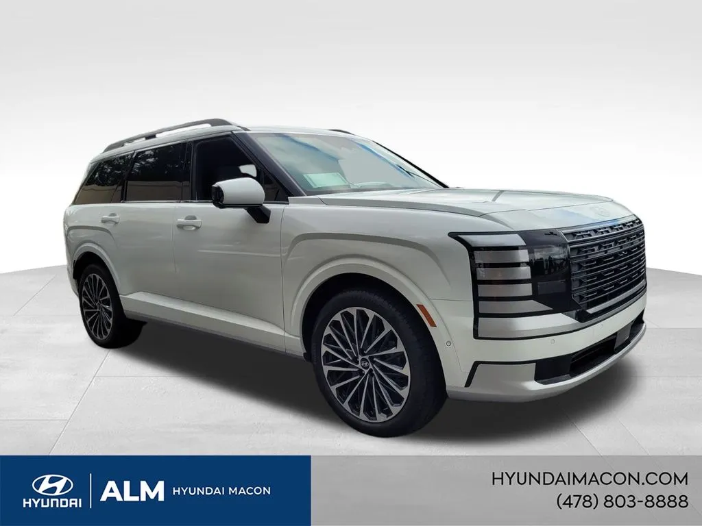 White 2026 Hyundai Palisade Calligraphy for sale in Macon, GA