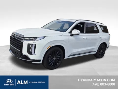 White 2025 Hyundai Palisade Calligraphy Night Edition for sale in Macon, GA