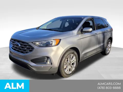 Silver 2024 Ford Edge Titanium for sale in Macon, GA
