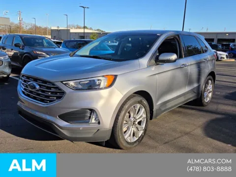 Silver 2024 Ford Edge Titanium for sale in Macon, GA