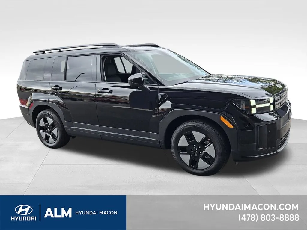 Black 2026 Hyundai Santa Fe Hybrid SEL for sale in Macon, GA