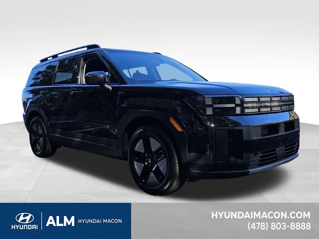 Black 2026 Hyundai Santa Fe Hybrid SEL for sale in Macon, GA