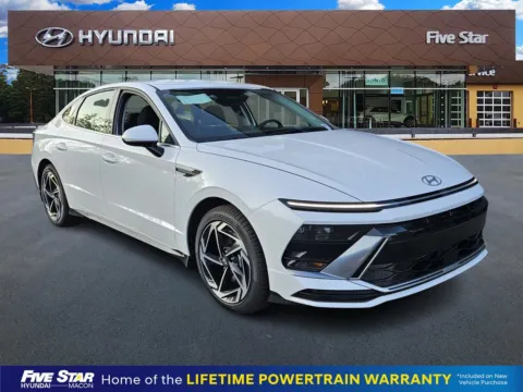 White 2026 Hyundai Sonata SEL Sport for sale in Macon, GA