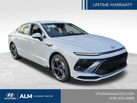 White 2026 Hyundai Sonata SEL Sport for sale in Macon, GA