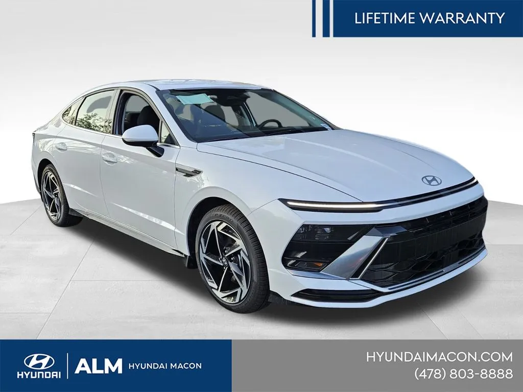 White 2026 Hyundai Sonata SEL Sport for sale in Macon, GA