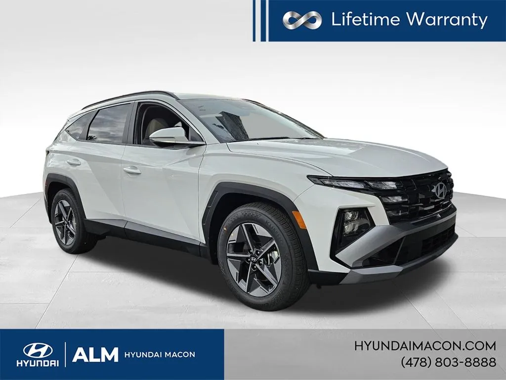 White 2026 Hyundai Tucson SEL Premium for sale in Macon, GA
