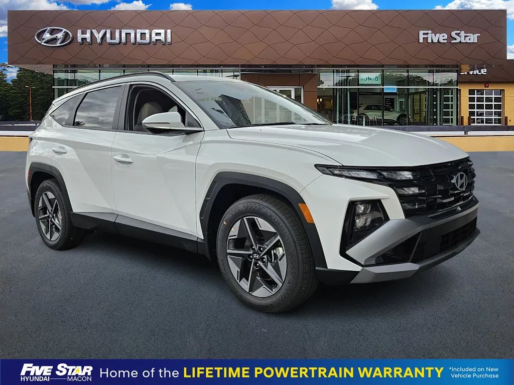 White 2026 Hyundai Tucson SEL Premium for sale in Macon, GA