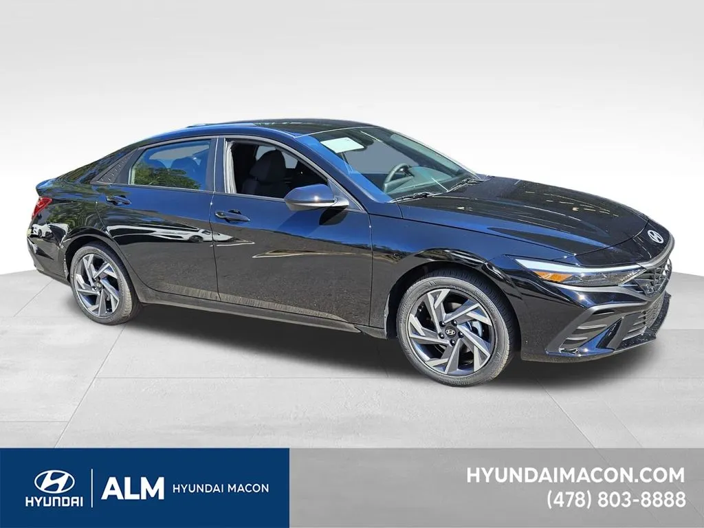 Black 2025 Hyundai Elantra SEL Sport for sale in Macon, GA