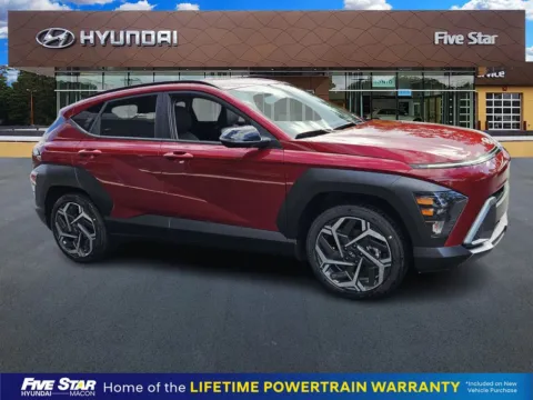 Red 2026 Hyundai Kona SEL Premium for sale in Macon, GA