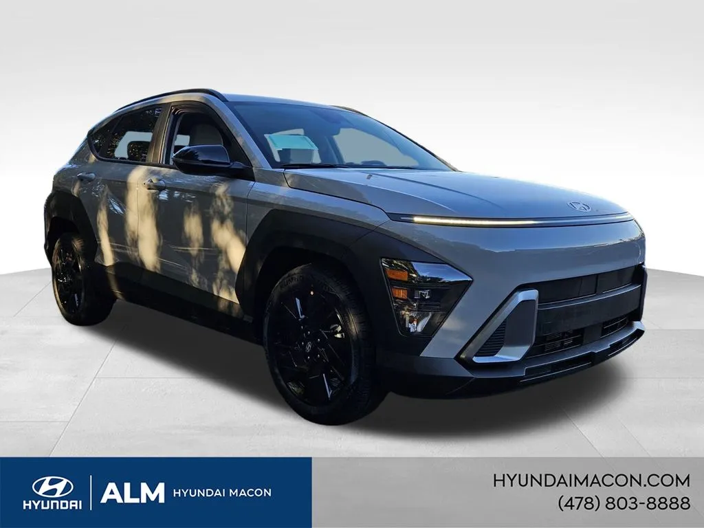 Gray 2026 Hyundai Kona SEL Sport for sale in Macon, GA