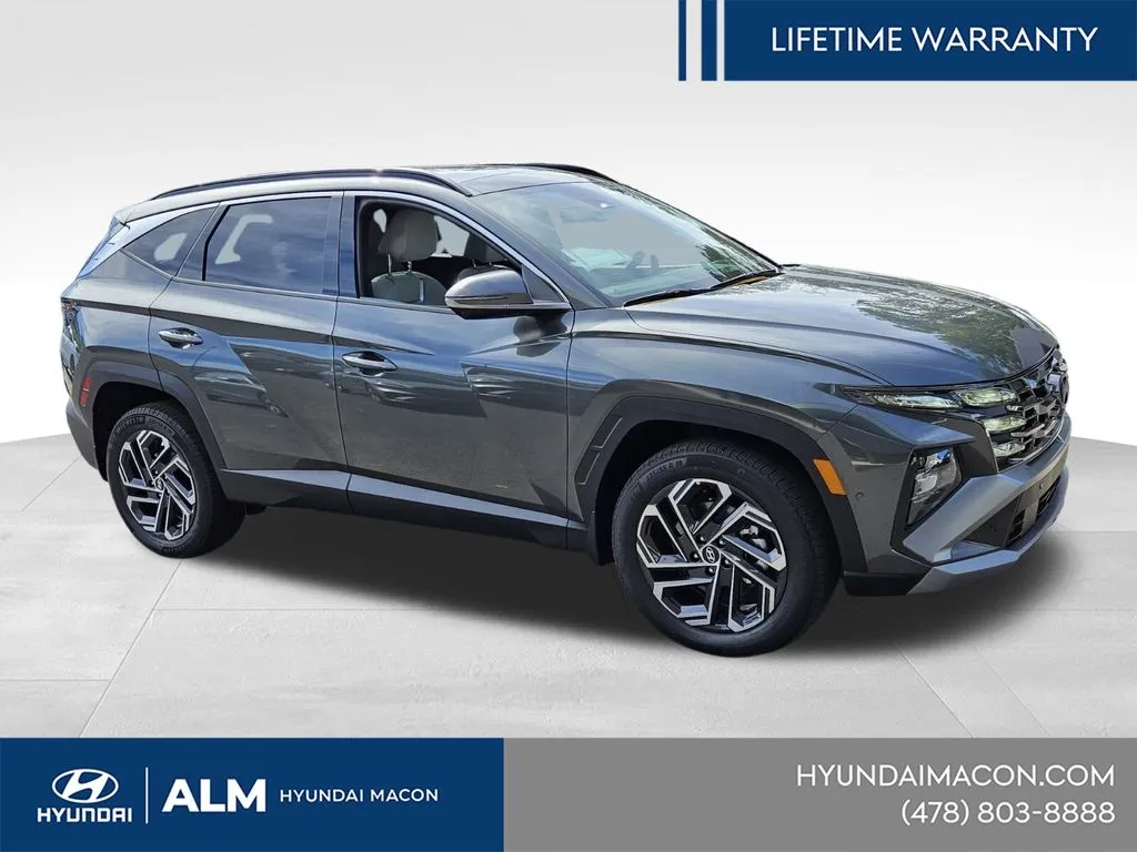 Gray 2025 Hyundai Tucson Hybrid Limited for sale in Macon, GA