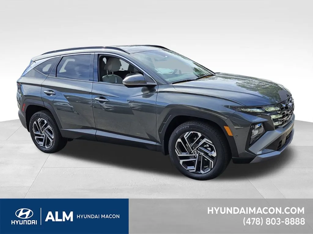Gray 2025 Hyundai Tucson Hybrid Limited for sale in Macon, GA