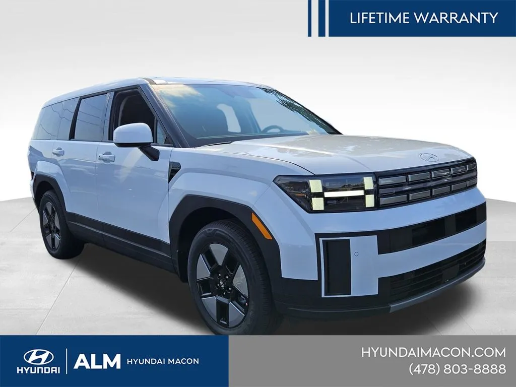 White 2026 Hyundai Santa Fe Hybrid SE for sale in Macon, GA