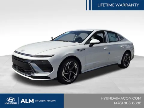 White 2026 Hyundai Sonata SEL Sport for sale in Macon, GA