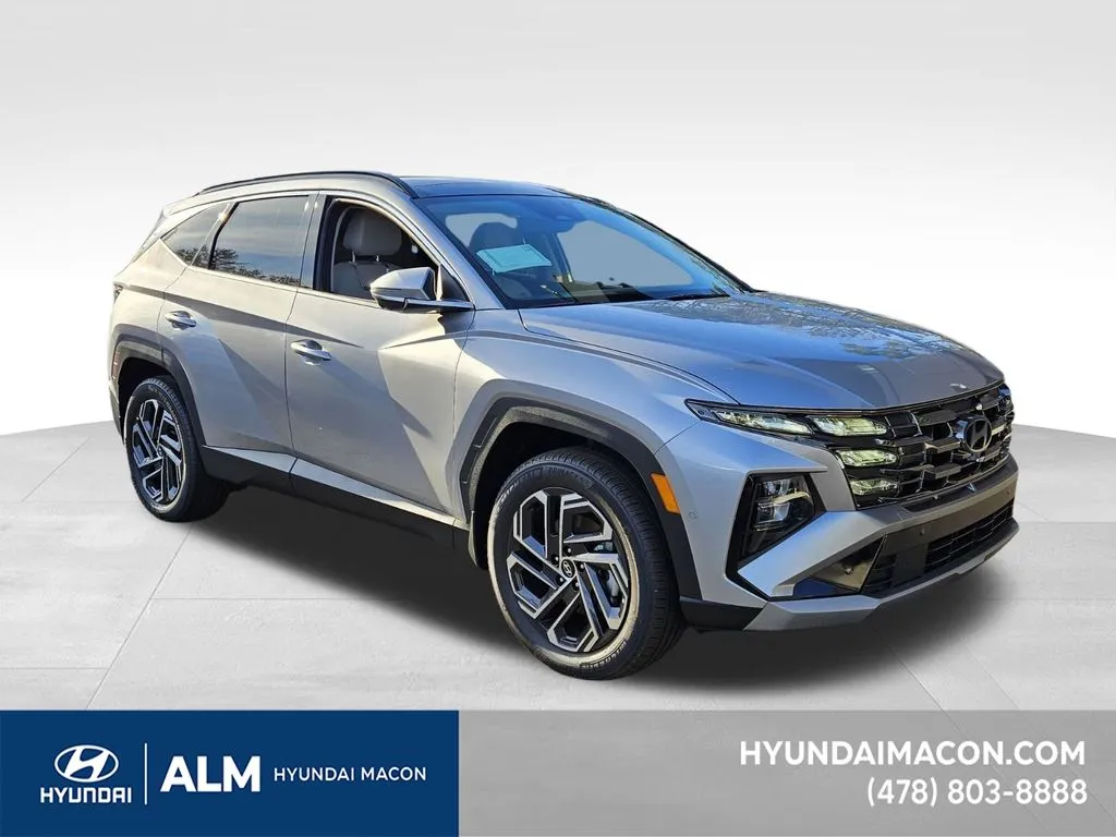 Silver 2026 Hyundai Tucson Hybrid Limited for sale in Macon, GA