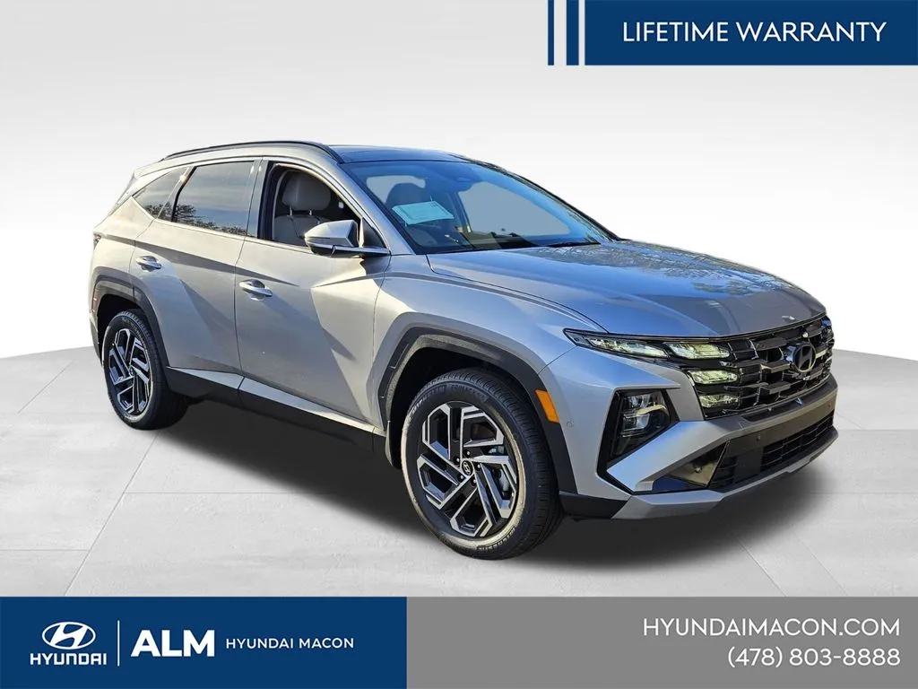 Silver 2026 Hyundai Tucson Hybrid Limited for sale in Macon, GA