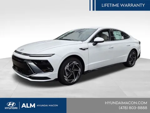 White 2026 Hyundai Sonata SEL Sport for sale in Macon, GA