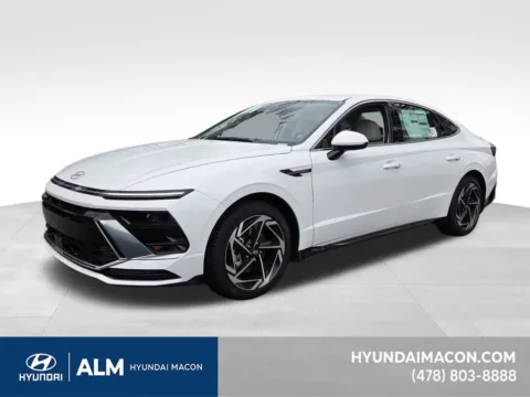 White 2026 Hyundai Sonata SEL Sport for sale in Macon, GA