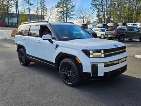 White 2026 Hyundai Santa Fe Hybrid Calligraphy for sale in Macon, GA