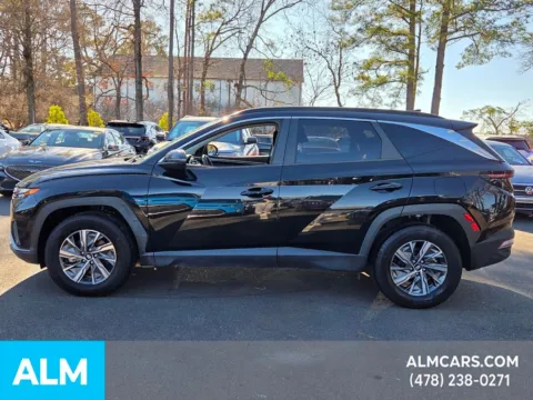 Another view of 2022 Hyundai Tucson Hybrid Blue for sale in Macon, GA at ALM Hyundai Macon