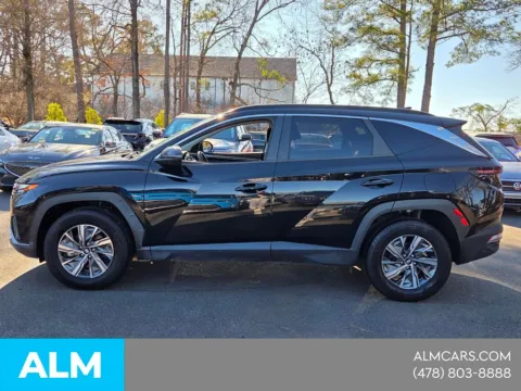 Another view of 2022 Hyundai Tucson Hybrid Blue for sale in Macon, GA at ALM Hyundai Macon