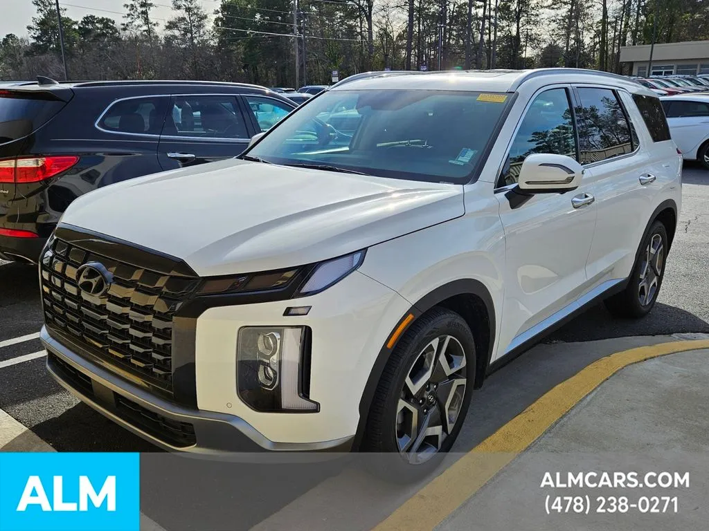 White 2024 Hyundai Palisade SEL for sale in Macon, GA