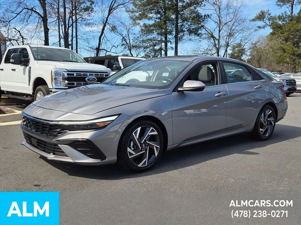 Gray 2025 Hyundai Elantra Limited for sale in Macon, GA
