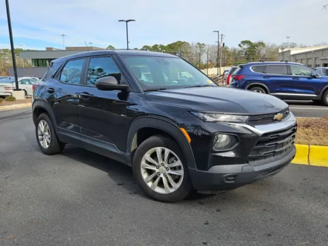 Black 2022 Chevrolet TrailBlazer LS for sale in Macon, GA
