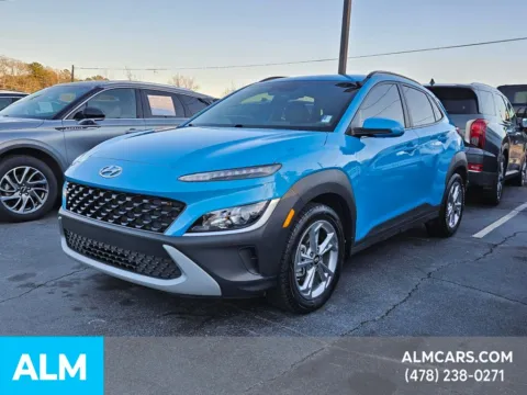 Blue 2022 Hyundai Kona SEL for sale in Macon, GA