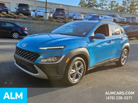 Blue 2022 Hyundai Kona SEL for sale in Macon, GA