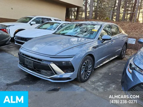 Blue 2025 Hyundai Sonata Hybrid SEL for sale in Macon, GA