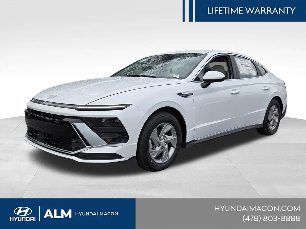 White 2025 Hyundai Sonata SE for sale in Macon, GA