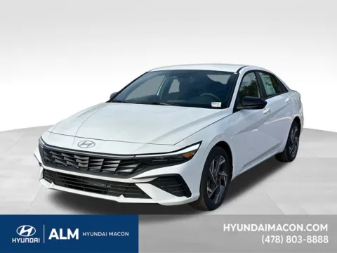 White 2025 Hyundai Elantra SEL Sport for sale in Macon, GA