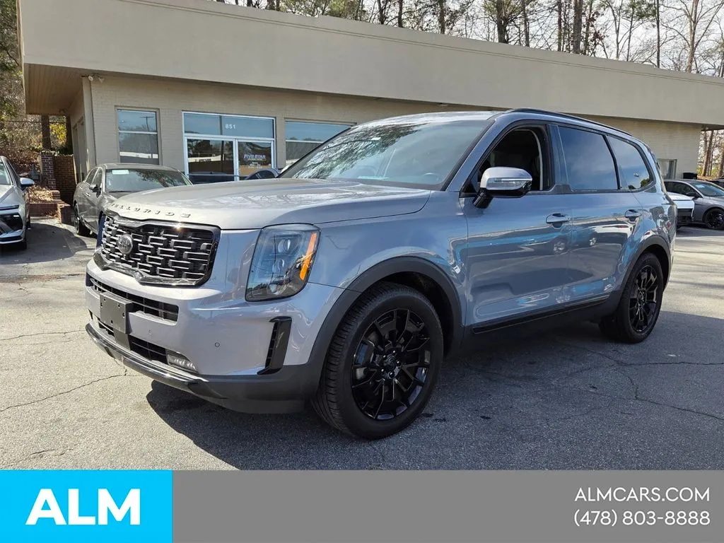 Silver 2021 Kia Telluride SX for sale in Macon, GA