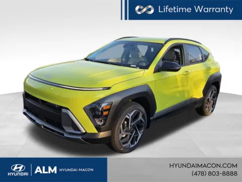 Yellow 2026 Hyundai Kona SEL Premium for sale in Macon, GA