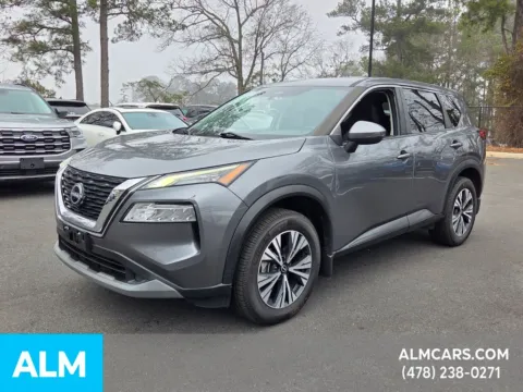 Gray 2022 Nissan Rogue SV for sale in Macon, GA