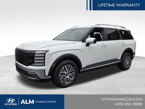 White 2026 Hyundai Palisade Hybrid Blue SEL Premium for sale in Macon, GA